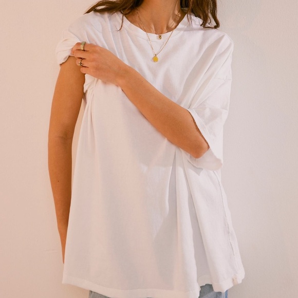 NWOT Free People Devon Tee - Picture 2 of 3